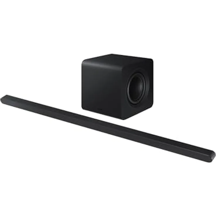 Samsung Soundbar HW-S800/DF - Ultra Slim-Design, Dolby Atmos kabellos, Q-Symphony, 3.1.2 Kanäle und SpaceFit Sound Pro