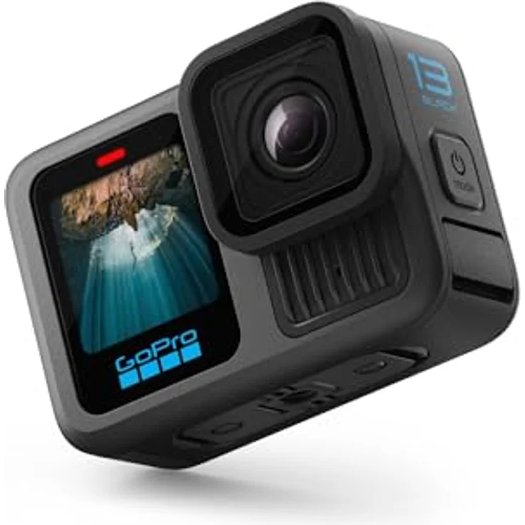 GoPro HERO13 Black Extended Power Bundle, Action-Cam mit 5,3K Video, 3 Enduro Akkus, Dualladegerät, 64 GB microSD-Karte, Kamera-Case – Bild 3