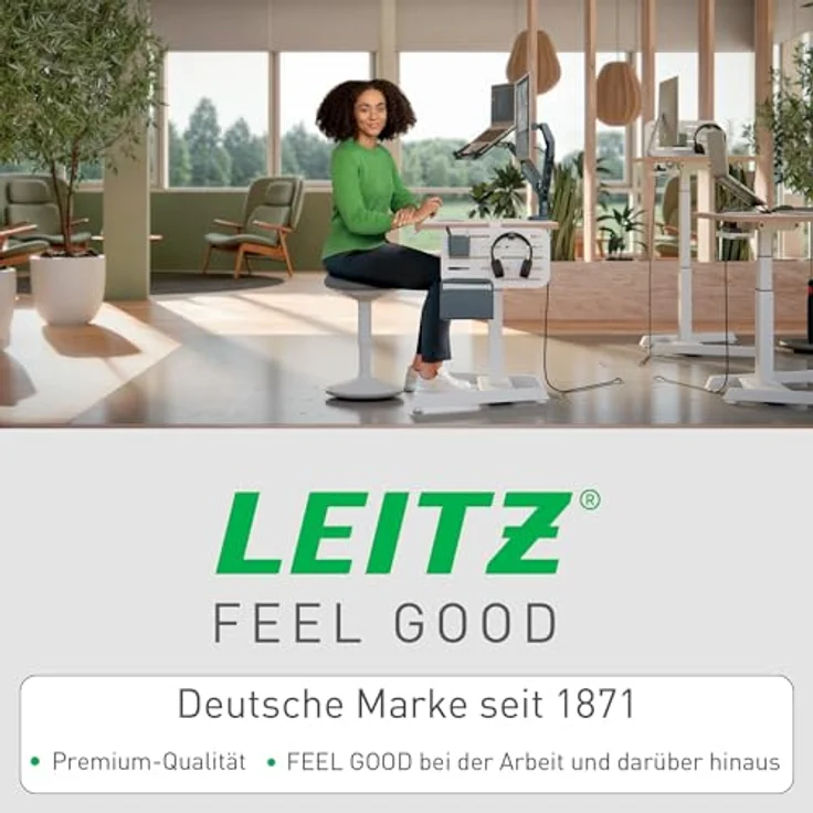 Leitz transparente Schreibtischunterlage, groß 70 x 36 cm, wasserdicht und kratzfest – Bild 7