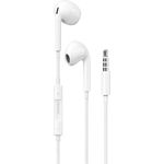 Dudao Kabelgebundene Kopfhörer, 3,5-mm-Miniklinke, Weiß, In-Ear mit Clean Sound