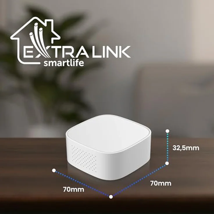 Extralink EX.34866, Smart Home Hub, Weiss, Unterstützung für mehrere WLAN-Standards, maximale Datenrate bis zu 300 Mbit/s – Bild 7