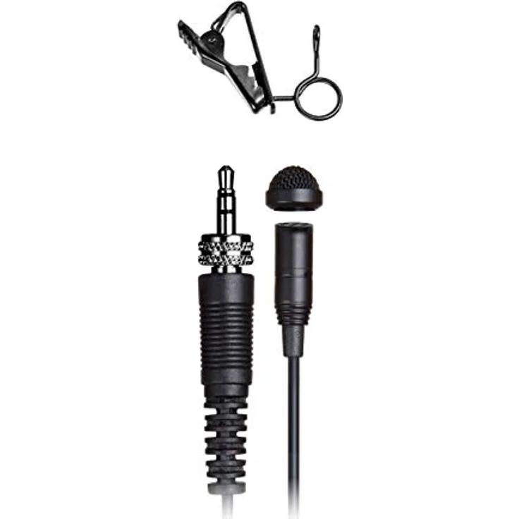 Tascam Lavalier Mikrofon, Schwarz (tm-10lb)