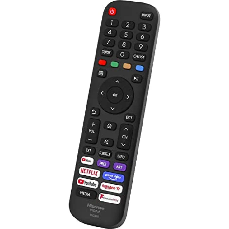 Hisense Original Fernbedienung EN2A30, Hochwertige Ersatz-Fernbedienung – Bild 2