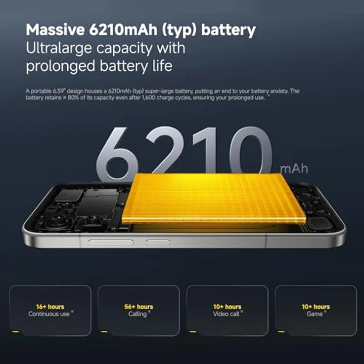 Xiaomi Poco F8 Pro 5G Dual Sim 12GB RAM 256GB - Blue (256 GB, Blue, Dual SIM, 5G), Smartphone, Blau – Bild 5