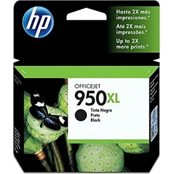 HP 950XL Schwarz Original Tintenpatrone mit hoher Reichweite (CN045AE) – Bild 2