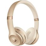 Beats Solo3 Kabellose Bluetooth On-Ear Kopfhörer – Apple W1 Chip, Bluetooth der Klasse 1, 40 Stunden Wiedergabe – Gold