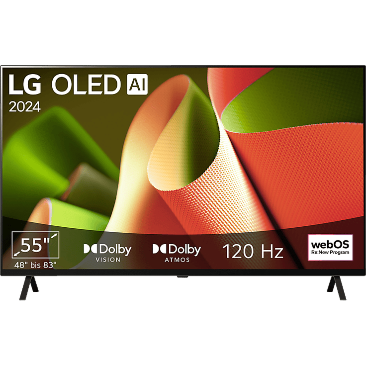 LG OLED55B49LA OLED TV (Flat, 55 Zoll / 139 cm, 4K, SMART TV, webOS 24 mit ThinQ) – Bild 1