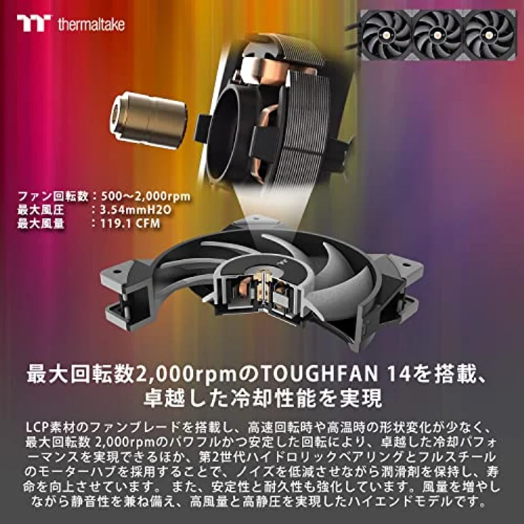 Thermaltake TOUGHLIQUID Ultra 420 CPU Liquid Cooler All-In-One – Bild 4