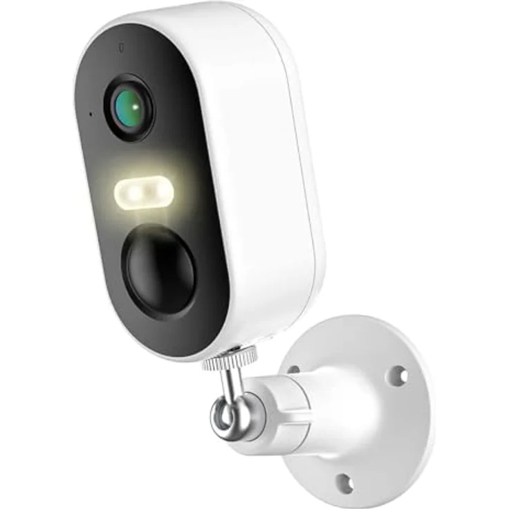 Arenti Überwachungskamera "Arenti GO1" 2K 3 MP akkubetriebene kabellose WLAN Überwachungskamera (mit KI-basierter Personenerkennung, Zwei-Wege-Audio, Nachtsicht, Wetterfest IP65) – Bild 2