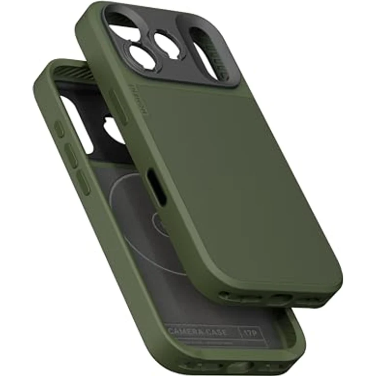 MOMENT Camera Case für iPhone 17 Pro, MagSafe-kompatibel, mit SmartAlign Lens Mount und stoßfestem Design, Olive – Bild 4