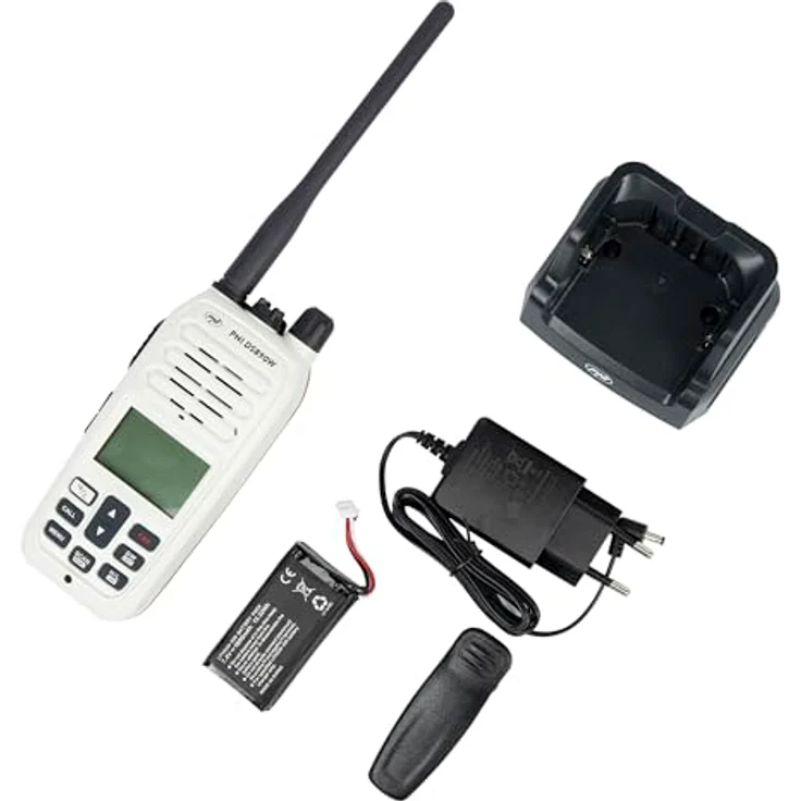 PNI DS890W, Tragbarer Seefunksender mit 88 Kanälen, 10 Wetterkanälen und einstellbarem Squelch, IP67 Schutzart – Bild 5