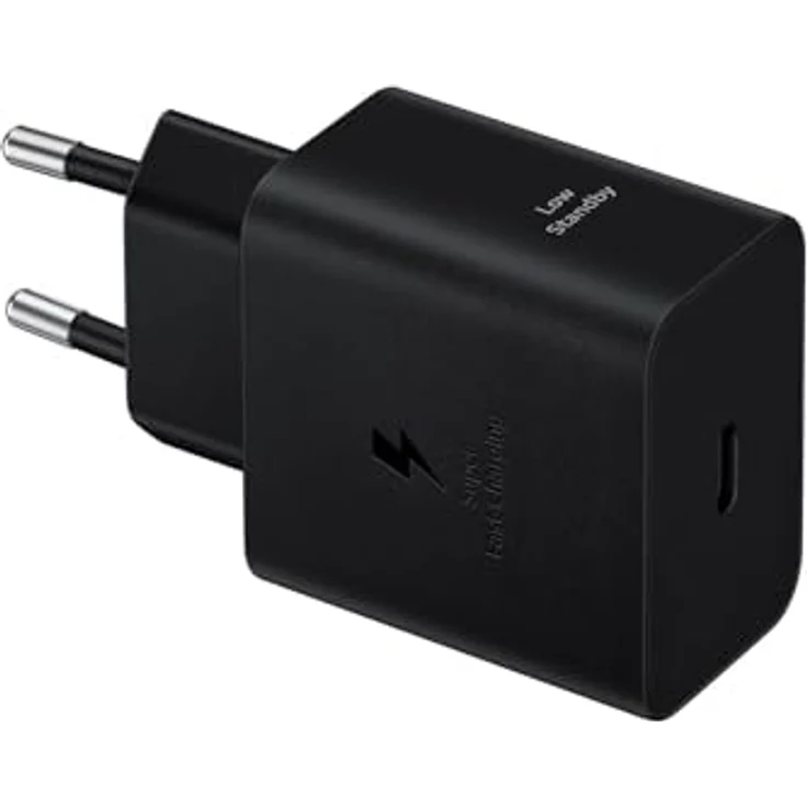 Samsung EP-T4511X, TypeC Schnellladegerät mit 45W Leistung, schwarz – Bild 3