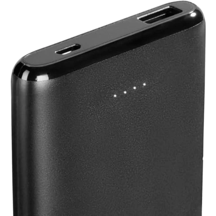Hama Power Pack ''SLIM 5HD'' 5000mAh, Ausgang: USB-A, Schwarz (201666) – Bild 3