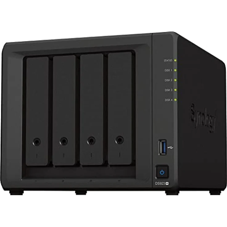 SYNOLOGY 4-Bay DDR4 ECC 2X USB3,2-I 1 DS923+ 4GB RAM – Bild 1