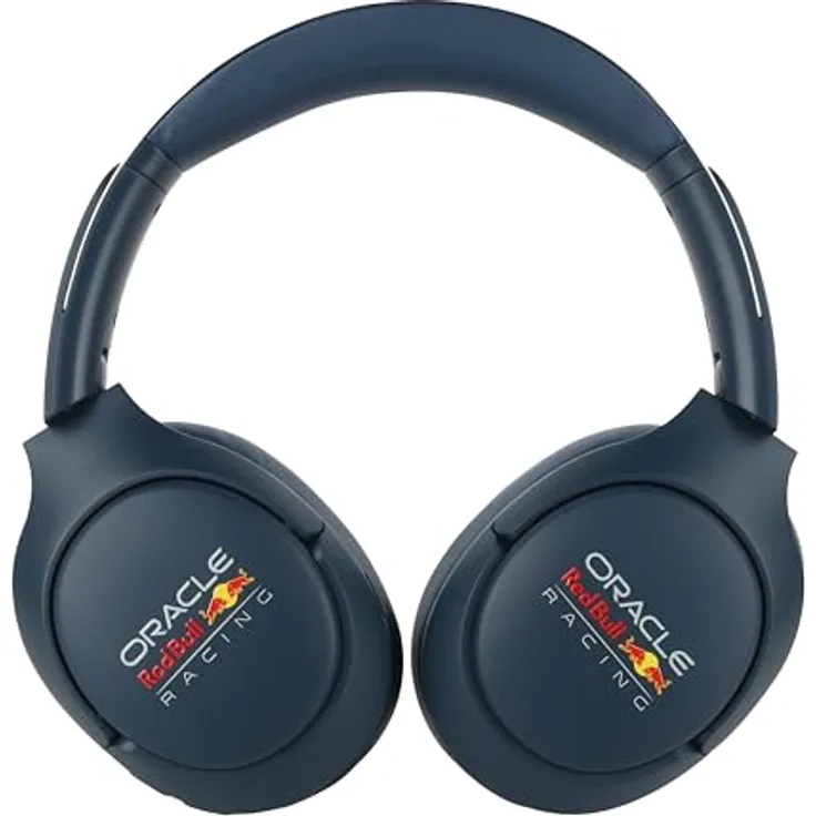 Oracle Red Bull Racing RB-HP110 Bluetooth Kopfhörer mit Noise Cancelling, 35h Akku, ENC Mikrofon, USB-C, faltbar, Over-Ear, 40mm Treiber für Musik, Reisen, Gaming & Calls