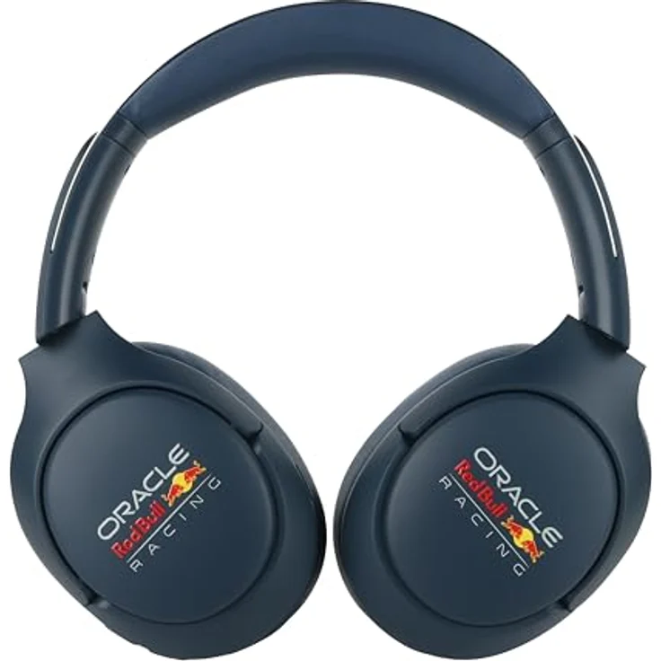 Oracle Red Bull Racing RB-HP110 Bluetooth Kopfhörer mit Noise Cancelling, 35h Akku, ENC Mikrofon, USB-C, faltbar, Over-Ear, 40mm Treiber für Musik, Reisen, Gaming & Calls – Bild 1