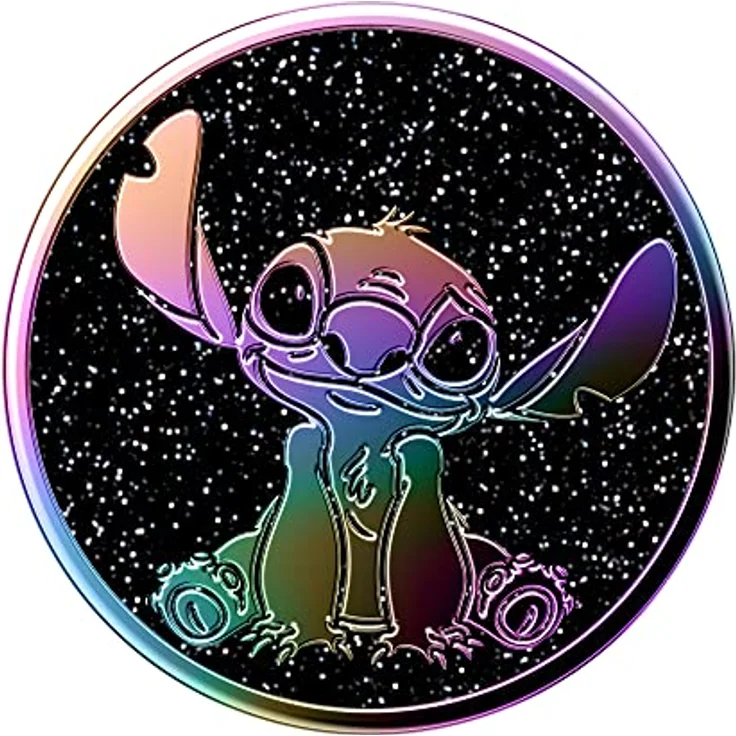 PopSockets PopGrip, Handygriff mit ausziehbarem Ständer, Disney Öl-Slick-Stitch, kompatibel mit iPhone und Samsung – Bild 3