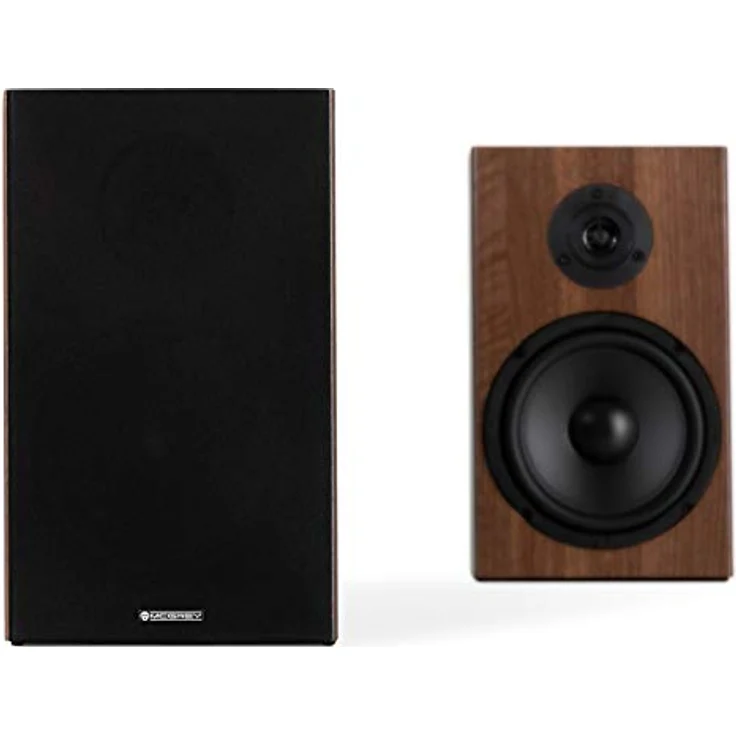 McGrey BMS-80 BR Micro-Stereo Anlage - 80 Watt, braune Walnuss-Holz-Optik – Bild 5