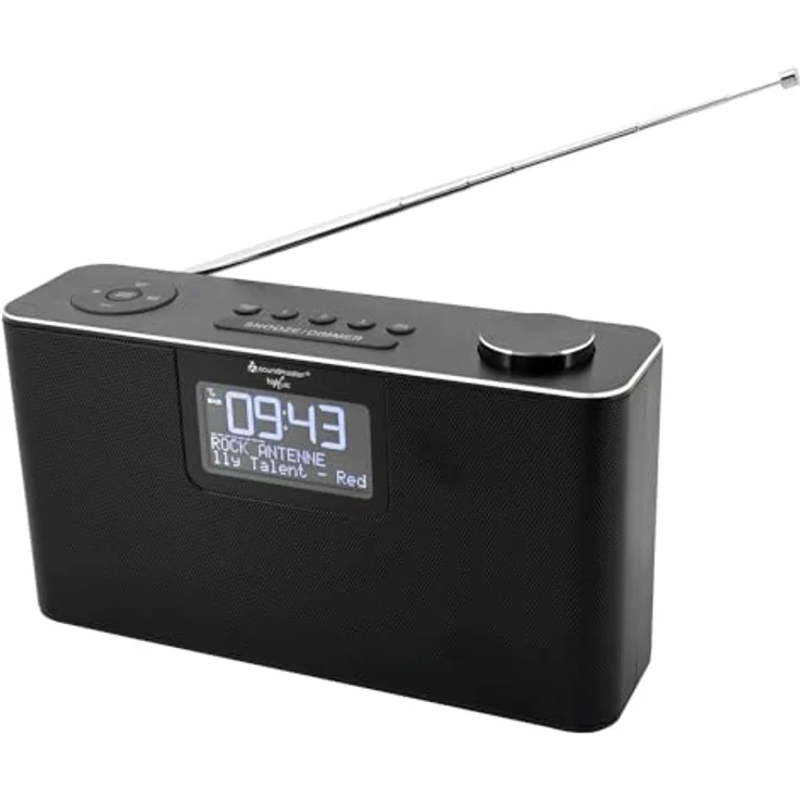 Soundmaster DAB700SW tragbares Radio Boombox DAB+ UKW mit USB SD Bluetooth – Bild 1