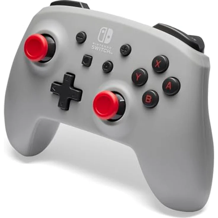 PowerA Kabelloser Controller für Nintendo Switch - Retro-Grau, Gamepad, 40 Stunden Batterielaufzeit, offiziell lizenziert – Bild 5