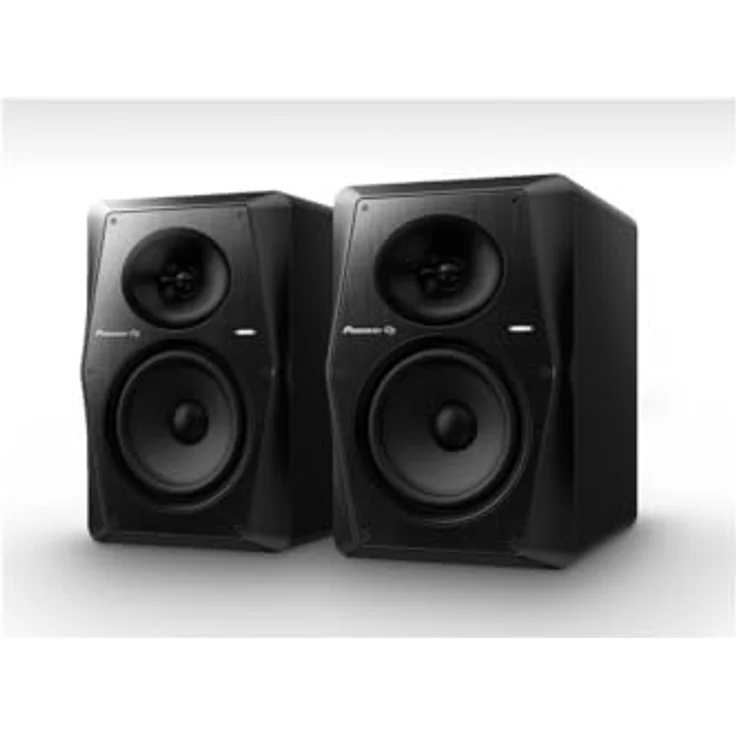 Pioneer DJ VM-70, 6,5 Zoll aktiver Bi-amp Studiomonitor mit DSP-Regelung und XLR/TRS-Eingängen, schwarz – Bild 4