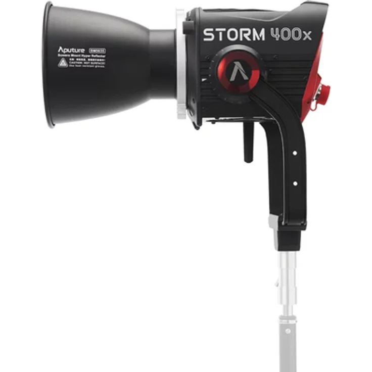 Aputure Storm 400x, LED-Strahler mit BLAIR Light Engine, 400W, 27.100 Lux, IP65, inkl. 35-Grad-Reflektor und Transporttasche
