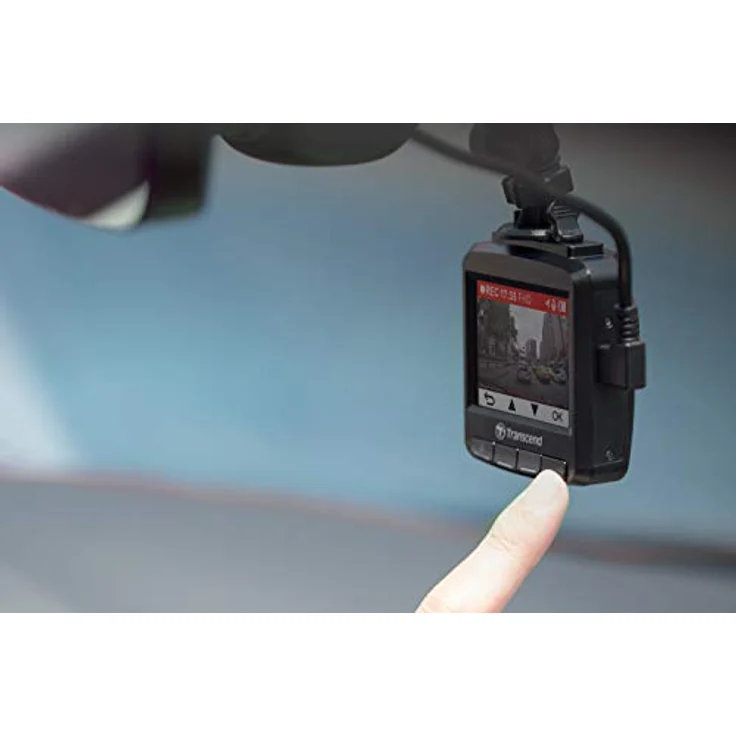 Transcend DrivePro 230Q Dashcam-Autokamera inkl. 32GB Speicherkarte, G-Sensor, 1080P Full HD Aufnahme, angepasst an deutsche Datenschutzbestimmungen (keine Daueraufnahme), TS-DP230Q-32G – Bild 4