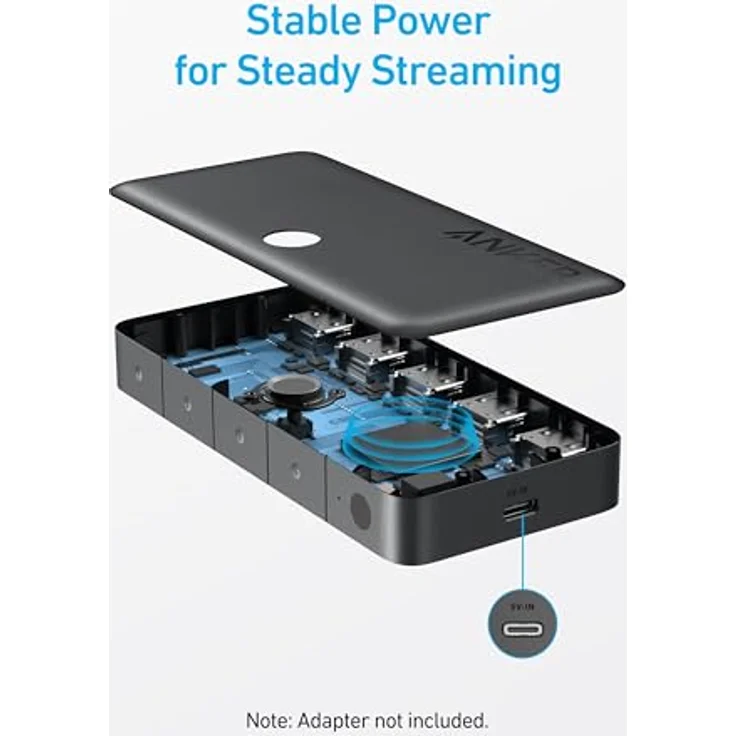 Anker HDMI-Switch, bidirektional, 4K bei 60 Hz, 4-in-1-Metall-Splitter mit LED-Anzeigen, unterstützt 3D, HDR, Dolby, DTS, kompatibel mit Xbox, PS5, Roku, TV Stick, Projektor usw. – Bild 5