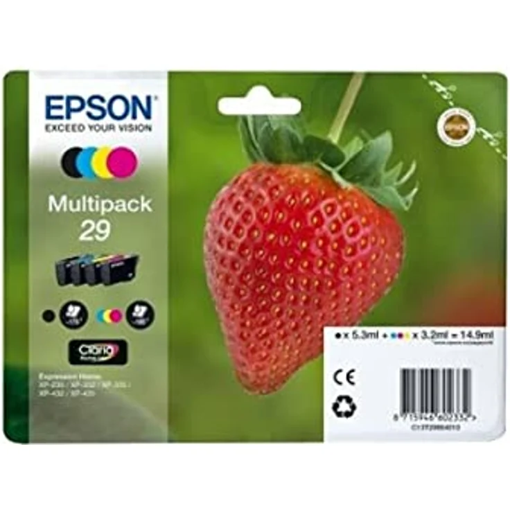 Epson 29 CMYK Schwarz, Gelb – Bild 2