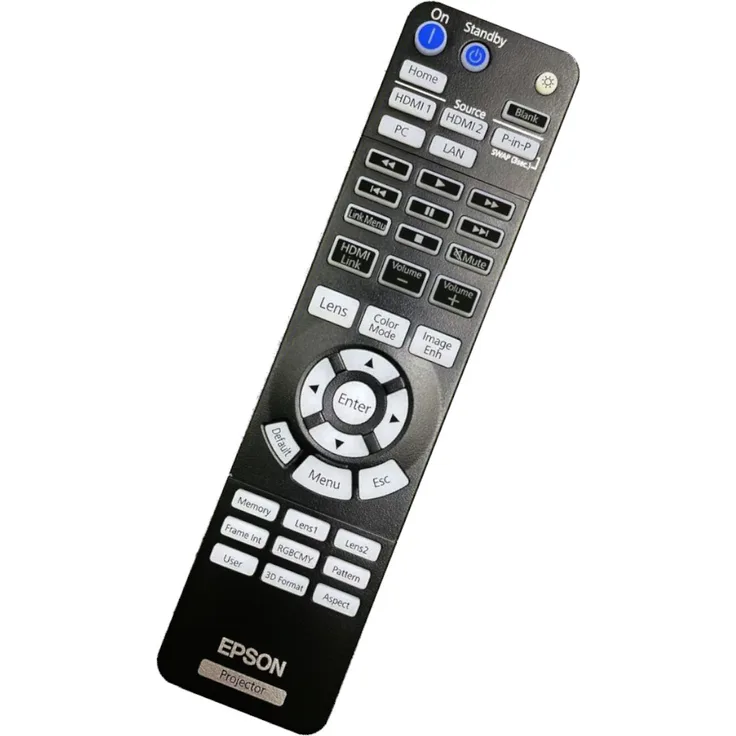 Epson Fernbedienung 1656526, Original Fernbedienung für zahlreiche Projektoren, robuste Bauweise