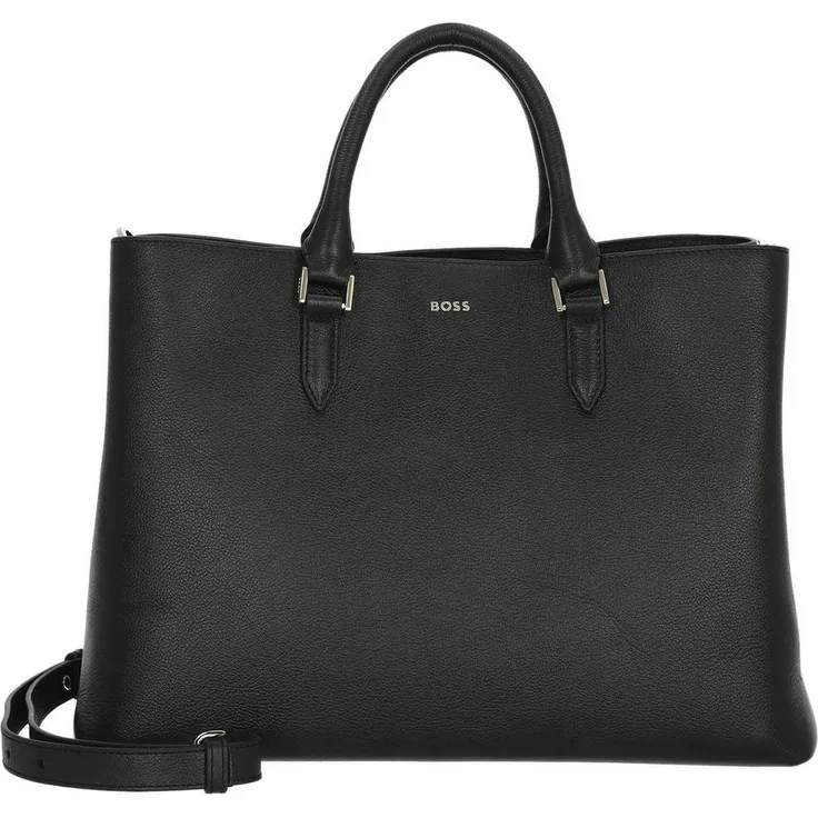 BOSS Aktentasche Women's Alyce - Business Shopper 36 cm (1-tlg) - Stilvolles Design, geräumige Hauptfächer, Laptop-Schutz, standfest, verstellbarer Schultergurt