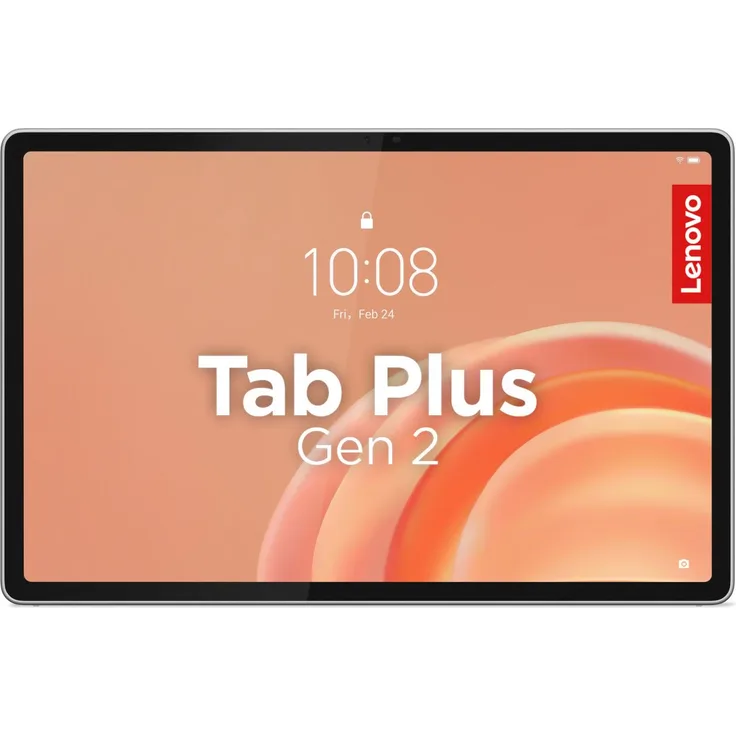 Lenovo Tab Plus Gen 2, 12,1 Zoll Tablet mit 2560 x 1600 Pixel, 128 GB, 8 GB RAM, Android 16, Celestial White, JBL Dolby Atmos Lautsprechersystem