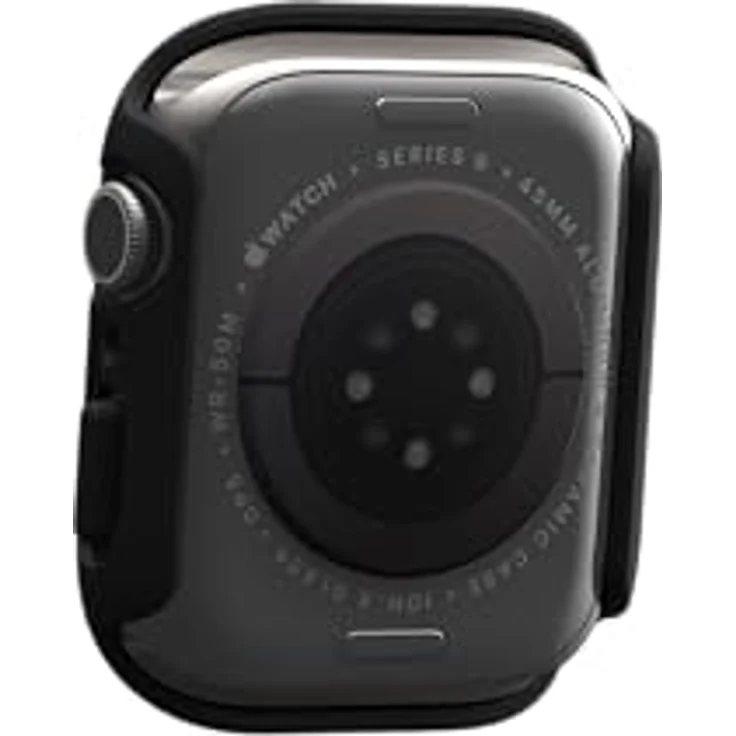 URBAN ARMOR GEAR Scout Case für Apple Watch 9/8/7 (45mm) Hülle, sturz- und stoßsicher, robust nach US-Militärstandard, Displayschutz durch erhöhten Rand, schwarz – Bild 5