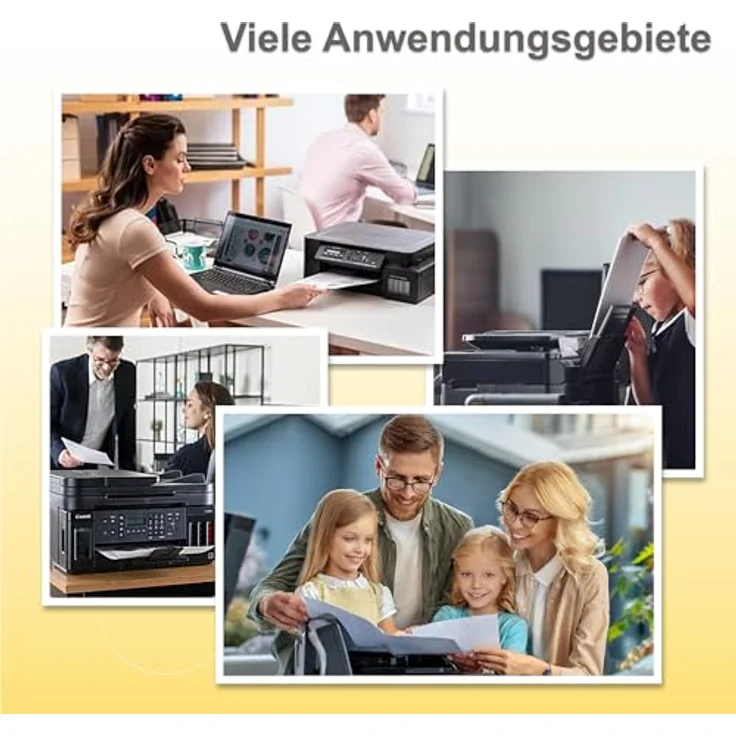 youprint Bundle TR7650 Multifunktionsgerät (Drucker, Scanner, Kopierer) mit 5 XXL Druckerpatronen, WLAN-Druck, randloser Druck, Duplex, Schwarz – Bild 3