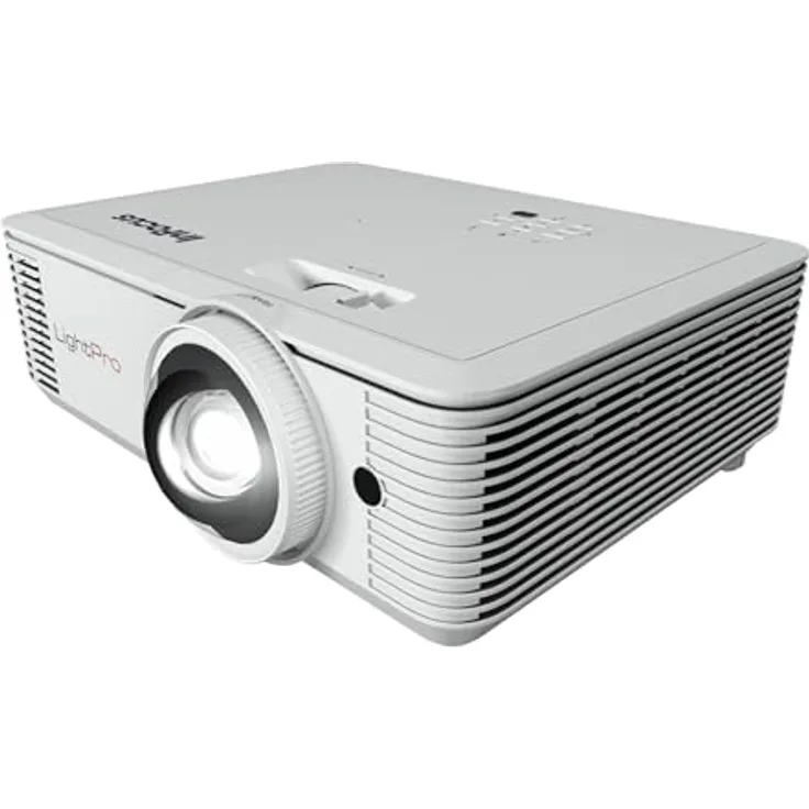 InFocus Vista II IN0048ST, Full-HD Short-Throw Beamer mit 4.000 Lumen Helligkeit und 30.000:1 Kontrastverhältnis