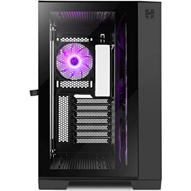 NOX Hummer Astra ARGB, Midi Tower PC-Gehäuse mit gehärtetem Glas, 4 Lüfter, USB 3.0, Schwarz – Bild 2