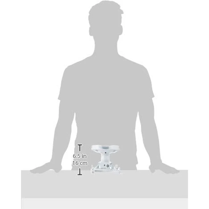 Epson v12h808001 Ceiling White Project Mount - Projector Mounts (Ceiling, 11.3 kg, 112 mm, 102 mm, 112 mm, UL) – Bild 2