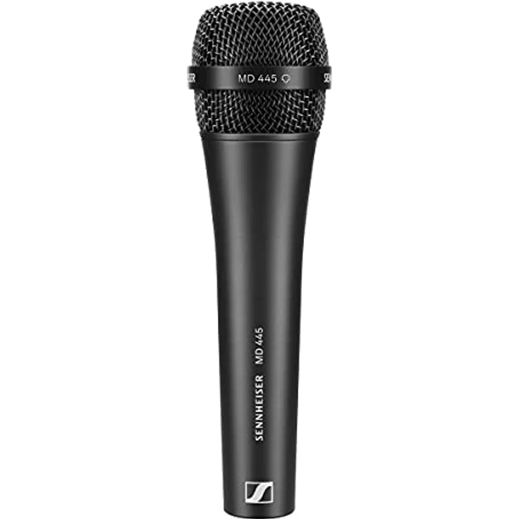 Sennheiser MD 445, dynamisches Supernierenmikrofon mit hochgradig ablehnender Richtcharakteristik und robustem Metalldesign – Bild 4