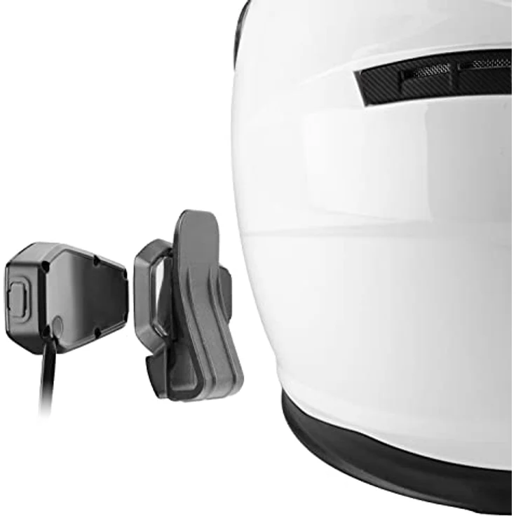 Interphone | COM3 | Single | Bluetooth 5.1 Motorrad-Gegensprechanlage für Motorradhelme, 32-mm-Kopfhörer, Motorradnutzung, Entfernung 500 m, Autonomie 10 Stunden, Musik, GPS, wasserdicht IP67 – Bild 4