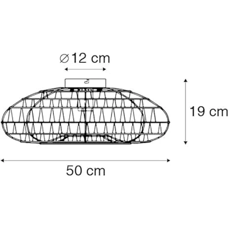 Qazqa - Retro Retro-Deckenleuchte Lina - Weiß - LED geeignet E27 – Bild 4