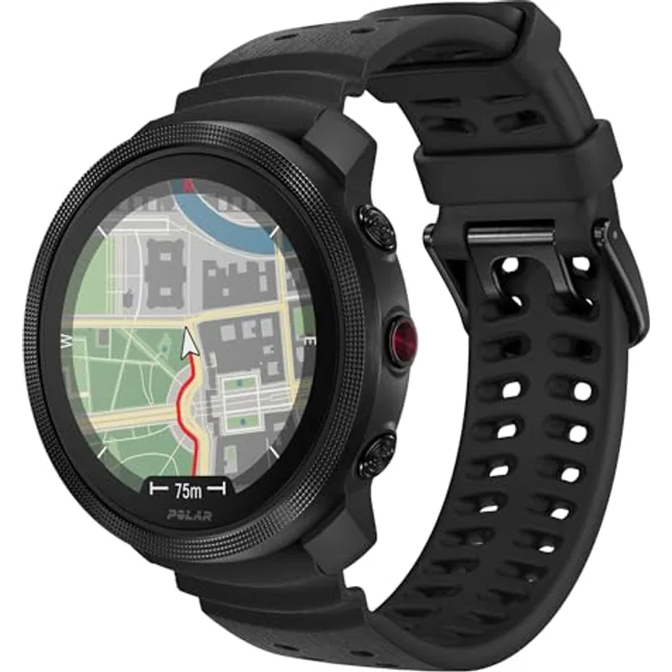 Polar Vantage M3 - Multi-Sport-Smartwatch mit AMOLED-Display, Dual-Frequenz-GPS, Turn-by-Turn-Navigation, bis zu 7 Tage Akkulaufzeit