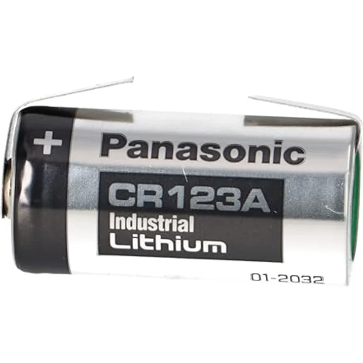 Akkuman.de Fotobatterie CR123A Lithium 3V 1400mAh U-Lötfahne, Leistungsstarke Energiequelle mit hoher Temperaturbeständigkeit – Bild 2