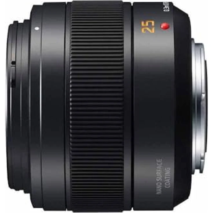 Panasonic H-XA025 Leica DG Summilux Objektiv 25mm (50mm KB), Staubschutz, Spritzwasserschutz, F1.4, Schwarz – Bild 2