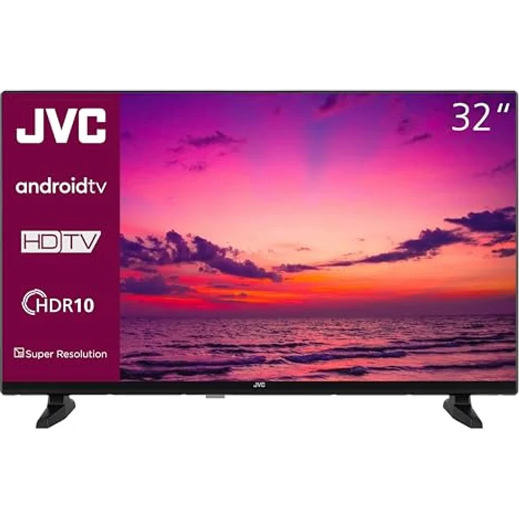JVC 32 Zoll Fernseher Android TV (Full HD Smart TV, HDR, Triple-Tuner, Google Play Store) LT-32VAF3355 [2024] – Bild 1