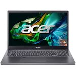 Acer Aspire 5 (A515-48M-R9J8) Laptop | 15, 6" FHD Display | AMD Ryzen 5 7530U | 16 GB RAM | 1 TB SSD | AMD Radeon Grafik | Windows 11 | QWERTZ Tastatur | grau