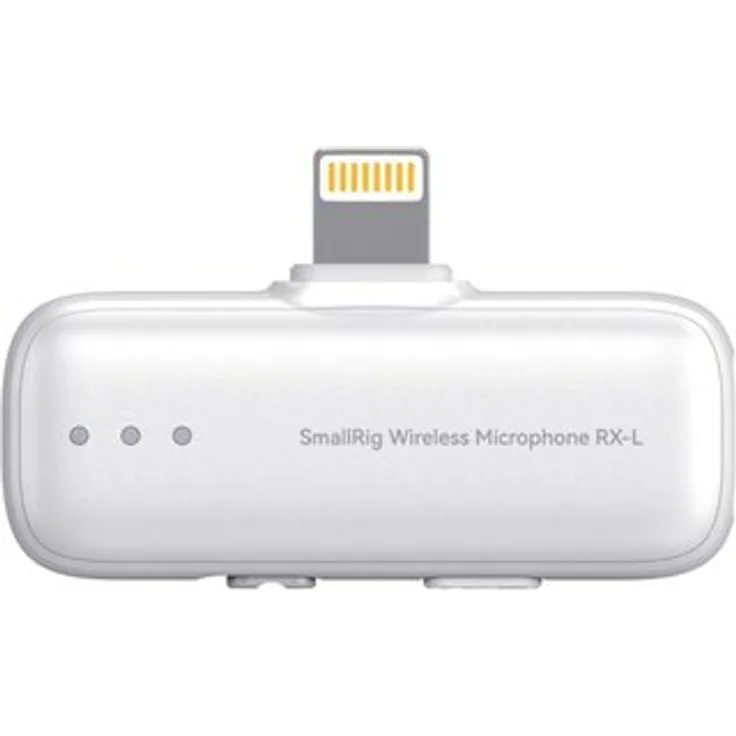 SmallRig 5784 S70RX-L, Wireless Microphone Receiver mit verschlüsselter Übertragung, weiß
