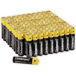 Intenso INTENSO Micro-Batterie Energy Ultra, AAA LR03, 100 Batterie - Vorratspack mit hoher Leistungsfähigkeit und langer Haltbarkeit