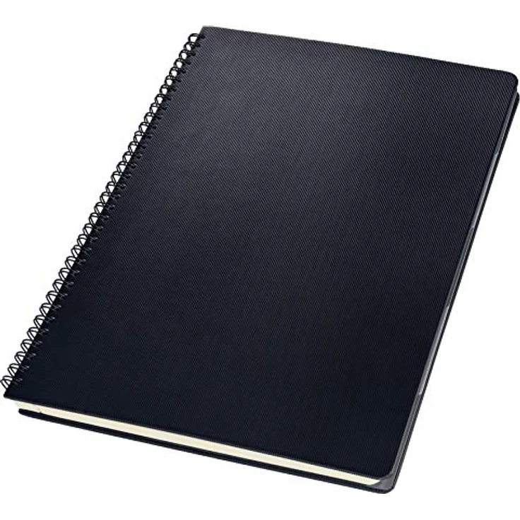 Sigel Notizbuch Conceptum A4, 160 Seiten kariert, Hardcover mit versetzbarem Register, PEFC zertifiziert, schwarz – Bild 4