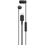 Sony IER-EX15C, Kabelgebundene In-Ear Kopfhörer für Anrufe und Musik, 3 g, Schwarz