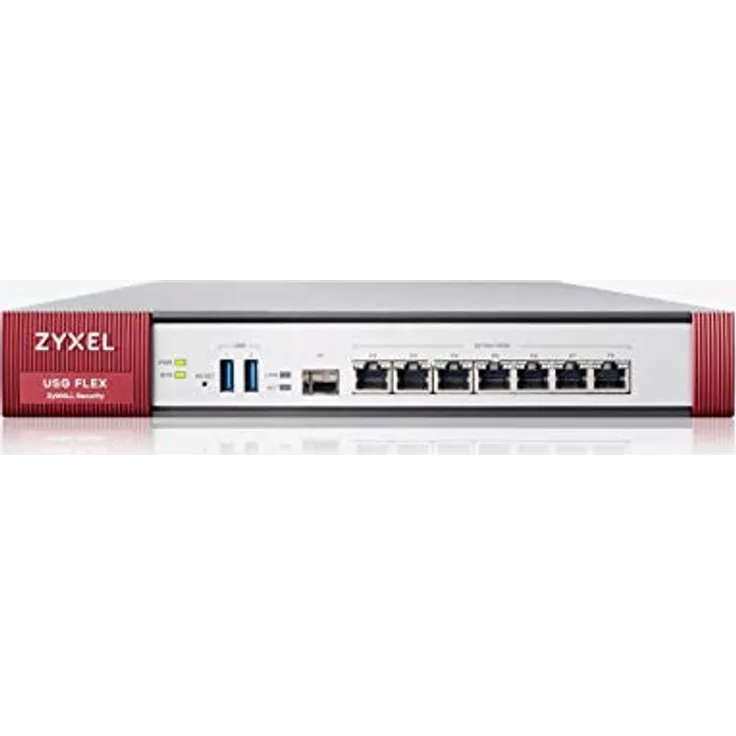 Zyxel ZyWALL Netzwerk-Sicherheit/UTM Firewall Appliance im Bundle mit Sicherheitslizenzdiensten für ein Jahr [USGFLEX200]